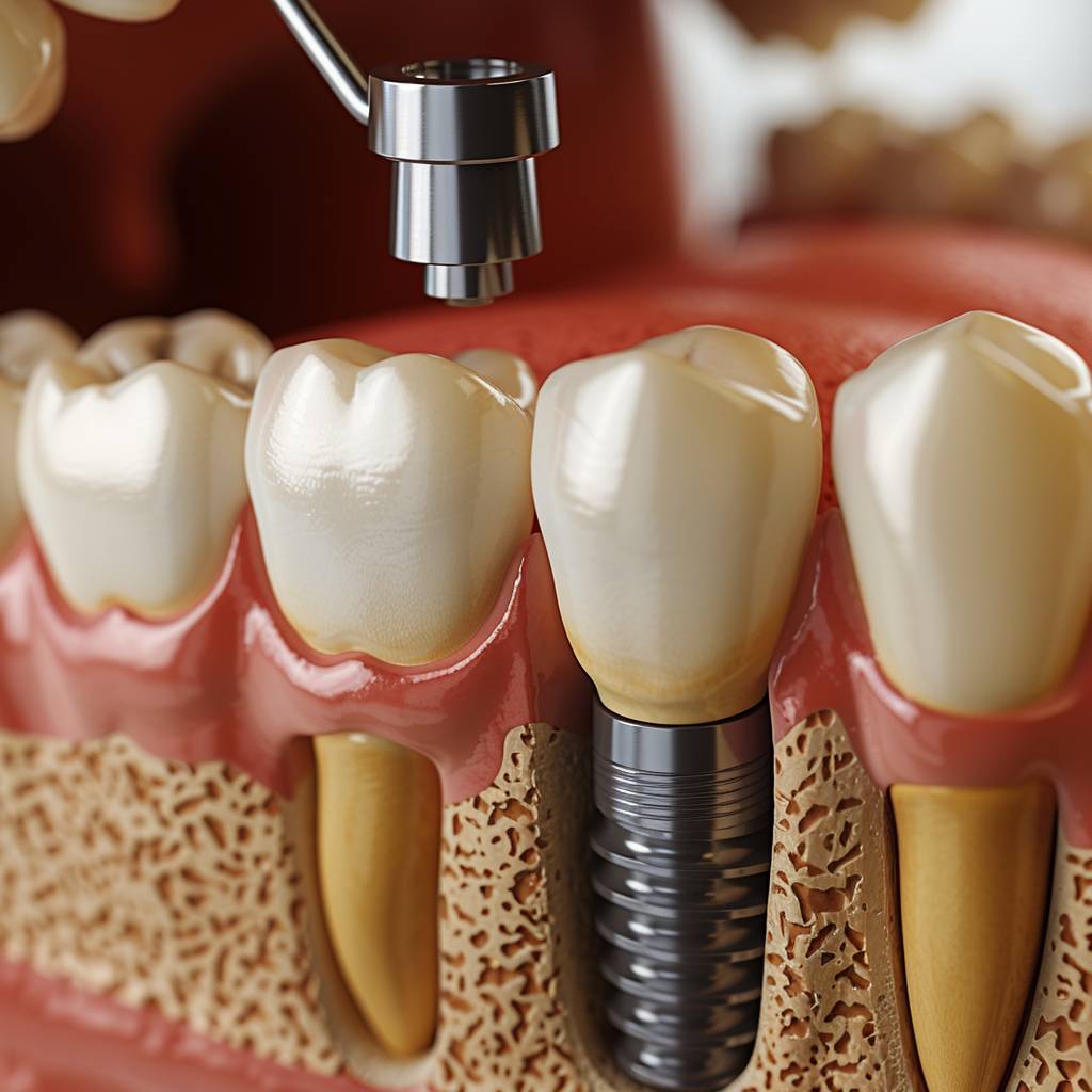 Les étapes de la procédure d’implant dentaire